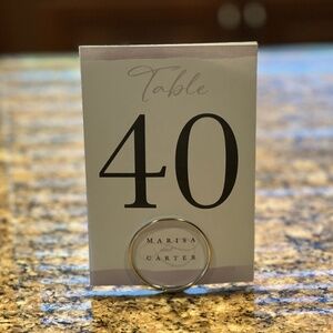 Table Number Holders Modern Simple Elegant - 39 holders
